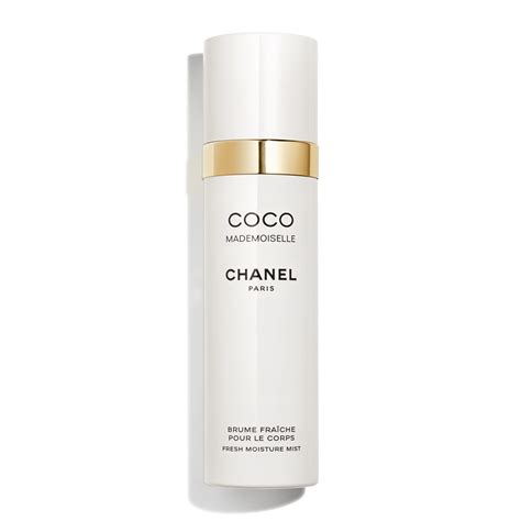 chanel coco noir deodorant spray|coco chanel mademoiselle body spray.